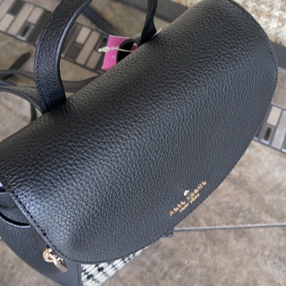 Kate Spade Leila Tweed Fabric Medium Backpack - Picture 15 of 16